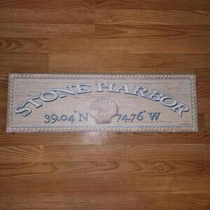 Stone Harbor New Jersey Wood Sign